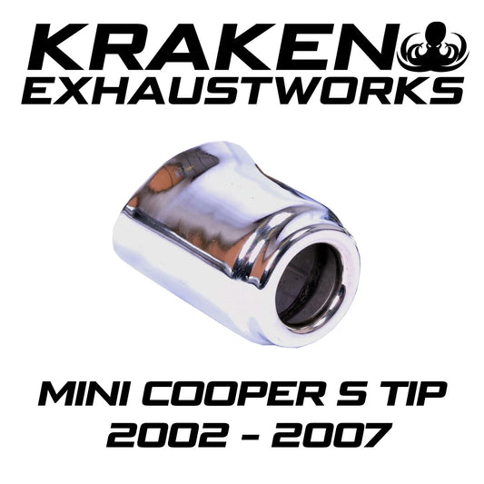 MINI COOPER S R52 R53 02-07 CHROME EXHAUST TIP SINGLE OE DESIGN